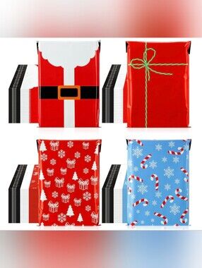 Mixed Holiday Poly Mailer Set 10x13- Qty 20